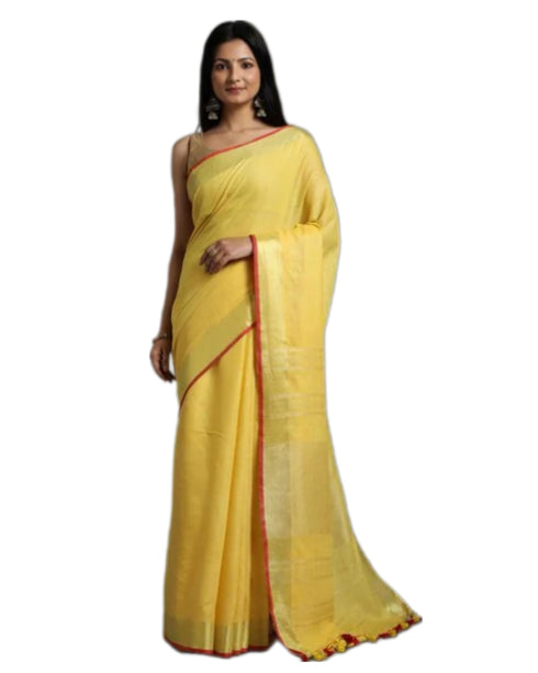Vasthrlay Handwoven Border Saree