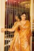 Vasthrlay Women's Organza Designer Unstitched Saree