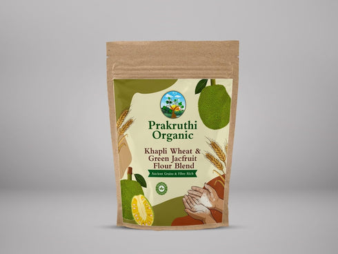 Prakruthi Organic Khapli Wheat & Green Jackfruit Flour Blend