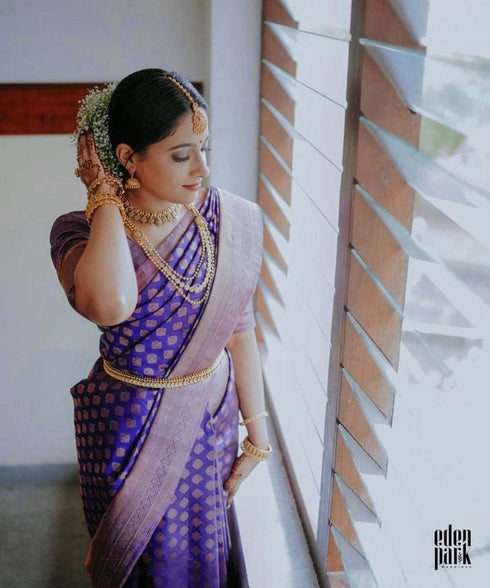 Vasthrlay Banarasi Wedding Saree