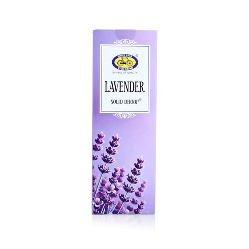 Cycle Pure Lavender Fragrance Bambooless Solid Dhoop Sticks
