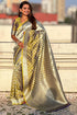 Vasthrlay Banarasi Unstitched Saree