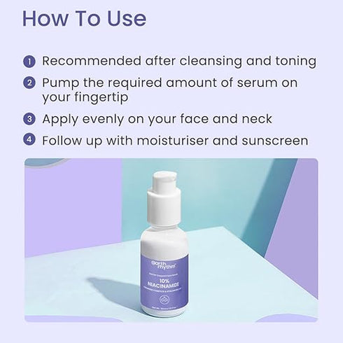 Earth Rhythm 10% Niacinamide Face Serum