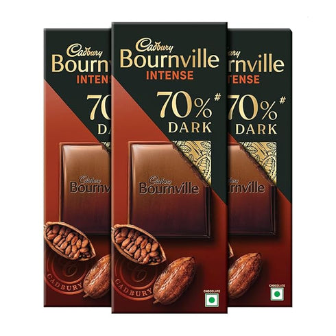 Cadbury Bournville Rich Cocoa 70% Dark Chocolate Bar|75g