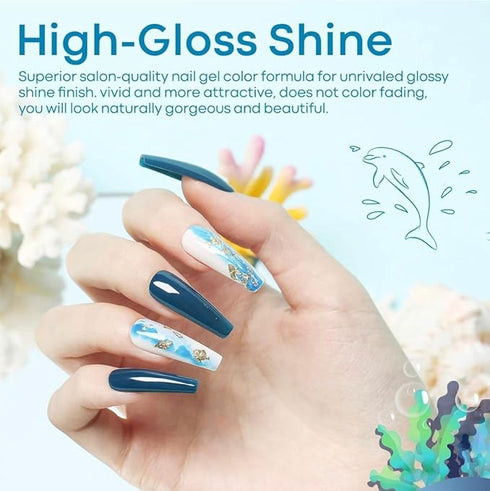 Bolt Bee Gel Nail Polish with Glossy Finish| Gel Paint Soak Off