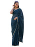 Vasthrlay Chiffon Scalloped Coffee Saree