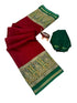 Vasthrlay Tussar Leheriya Printed