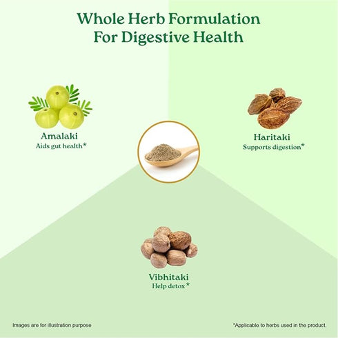 Organic India Triphala Powder box Powder