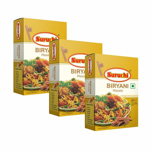 Suruchi Biryani Pulav Masala Powder 50g x 3