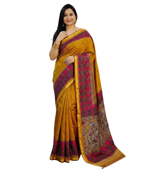 Vasthrlay Printed Traditional Lightweight Breathable