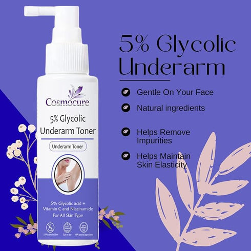 5% Glycolic Acid Underarm Brightening Spray