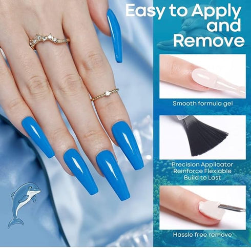Bolt Bee Gel Nail Polish with Glossy Finish| Gel Paint Soak Off
