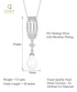 Clara 925 Sterling Silver Pearl Queen Pendant Chain