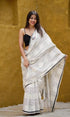 Vasthrlay Off White Handloom Lightweight Unstitche