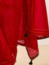 Vasthrlay Embroidery Peach Saree