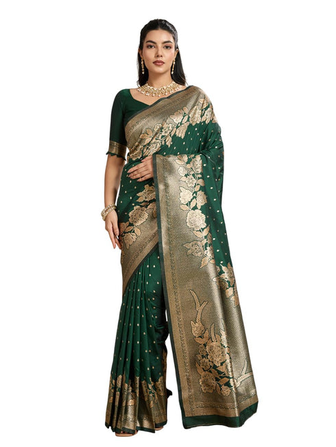 Vasthrlay Kanjivaram Wedding Banarasi Weaving Wine Pink