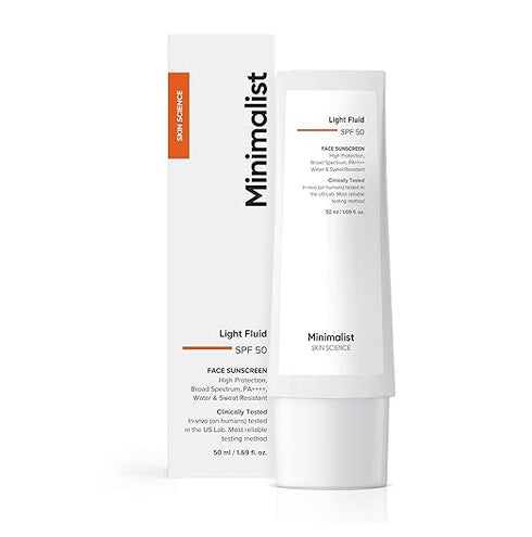 Minimalist Fluid Sunscreen SPF 50 PA++++