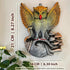 Owl Terracotta Wall Decor Hanging | Handcrafted Clay Owl Figurine with Open Wings