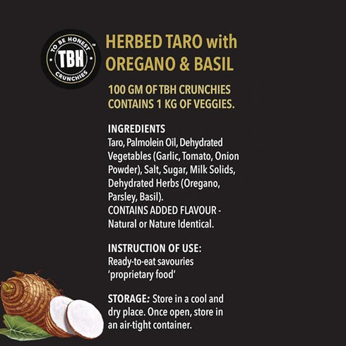TBH Herbed Taro With Oregano | Basil
