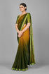 Vasthrlay Two Tone Georgette Turquoise Embroidered