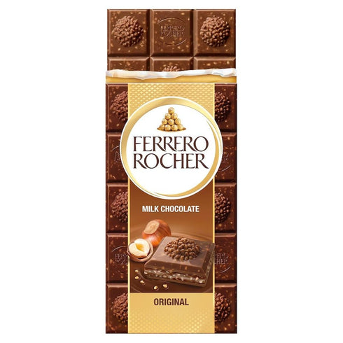 Ferrero Rocher Chocolate Bar 90g