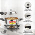 Prestige 5 Litre Stainless Steel Deluxe Alpha Svachh Outer Lid Deep Pressure Pan Cooker