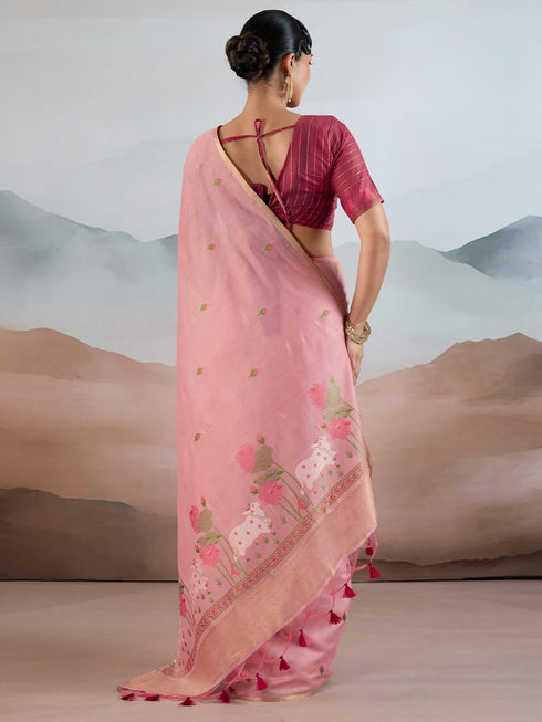 Vasthrlay Botanical Printed Unstitched Rj Ethnic Wear