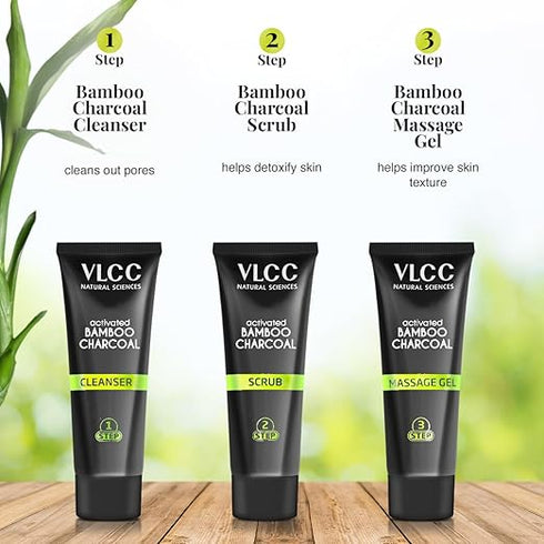 VLCC Activated Bamboo Charcoal Facial Kit