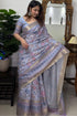 Vasthrlay Cotton Unstitched Lavender Ethnic Wear