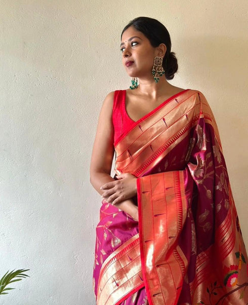 Vasthrlay Kanjivaram Wedding Saree