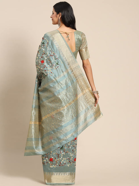 Vasthrlay Embroidered Saree