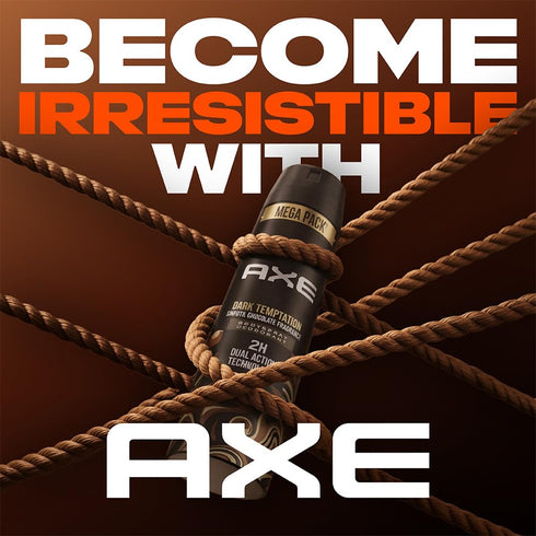 Axe Dark Temptation Long Lasting Deodorant Bodyspray For Men 215 Ml