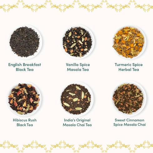 Vahdam Tea Glow Assorted Teas Gift