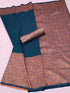 Vasthrlay Kanjivaram Kanchipuram Banarasi Yatri Saree With Blouse Piece