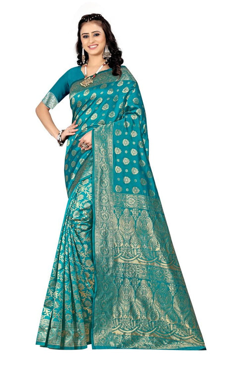 Vsathrlay Banarasi Saree Kanjivaram Pari