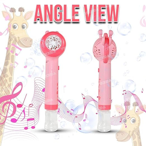 Giraffe Bubble Stick With Led Lights