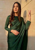 Vasthrlay Maroon Wedding Unstitched Saree