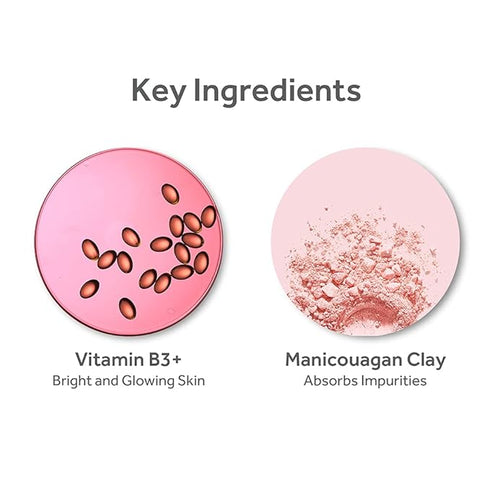 Ponds Bright Beauty Mineral Clay Vitamin B3 Oil Free Glow & Facial Foam