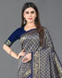 Vasthrlay Kanjivaram Unstitched Saree