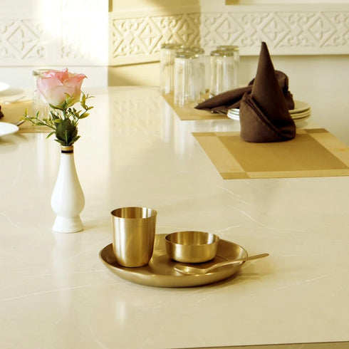 Bronze Baby Dinner Thali Set