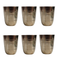 Pure Brass Bell Shape Water Glass | Pack of 6