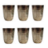 Pure Brass Bell Shape Water Glass | Pack of 6