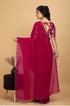 Designer Georgette Saree with Embroidered Blouse Piece
