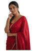 Vasthrlay Rangoli Traditional Az Ys Pranavi Red Ethnic Wear