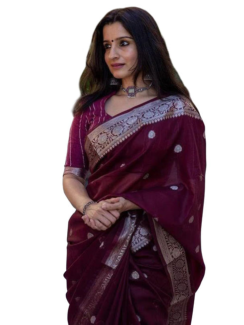 Vasthrlay Banarasi Kanchipuram Saree