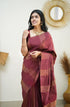 Vasthrlay Kanjivaram Unstitched Saree