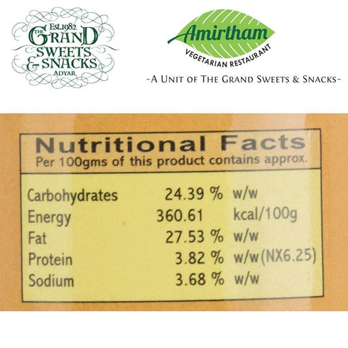 The Grand Sweets & Snacks Adyar Kothamalli Thokku