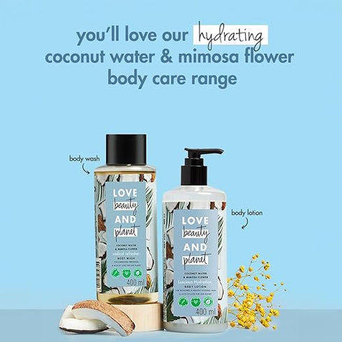 Love Beauty And Planet Coconut Water and Mimosa Flower Body Lotion