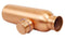 Copper Water Bottle 1000ml, 12 inch, Golden