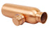 Copper Water Bottle 1000ml, 12 inch, Golden